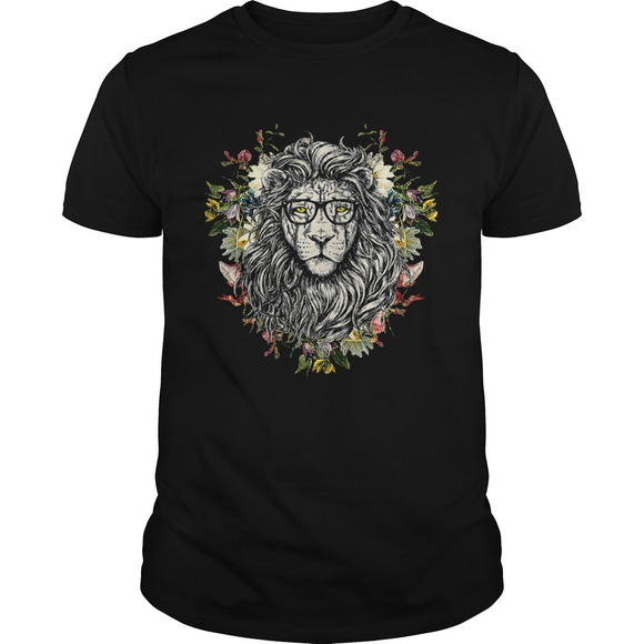 Tops - Flower Floral Roaring Lion Cool Casual Shirt